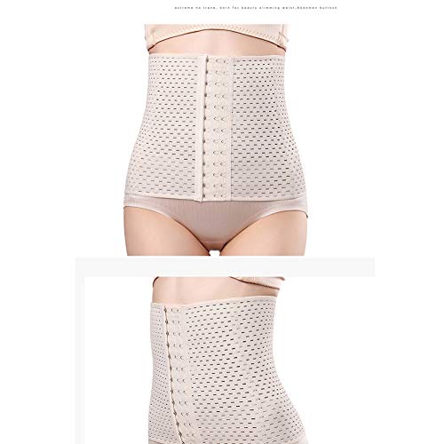 GHH Mujer Corsé Waist Trainer,Perder Peso Fajas Cinturón Formación Torso Corto Transpirable Bustier,para Mujeres Formador del Cuerpo,S