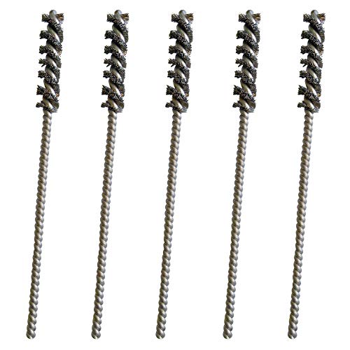 Image of 1 /4'' Stainless Steel Burr Brush 5 Pieces Pack
