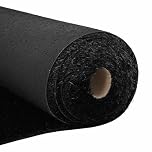 vidaXL Artificial Grass Black 500 x 100 x 4 cm Polypropylene, Artificial Grass Solutions, Low-Maintenance Lawn Alternative, Eco-Friendly Turf for Outdoor Landscaping and Garden Design