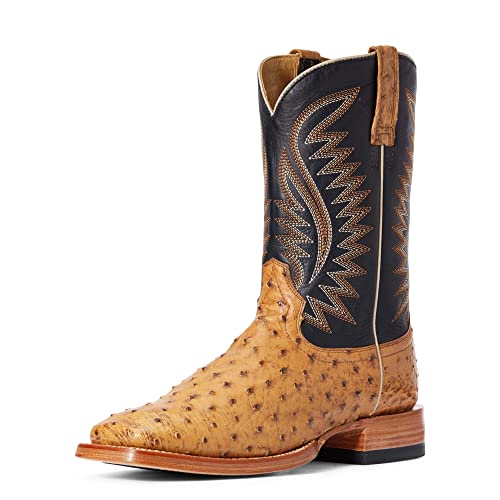 ARIAT Men's Gallup Full Quill Ostrich Western Boot
