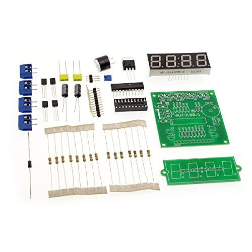 AVT3188 KIT DIY Elektrischer Impulszähler, Impulszähler DIY, Elektronik Bausatz, Elektronischer Timer, Elektronik-Bastelkit, Übungsplatine für Anfänger