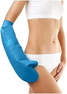 Bloccs Waterproof Cast Cover Arm, Swim, Shower & Bathe. Watertight Protector, Adult Short Arm