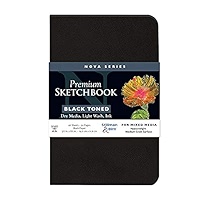 Stillman & Birn Nova Soft Cover Sketchbook, Grey, 3.5 X 5.5 Inches