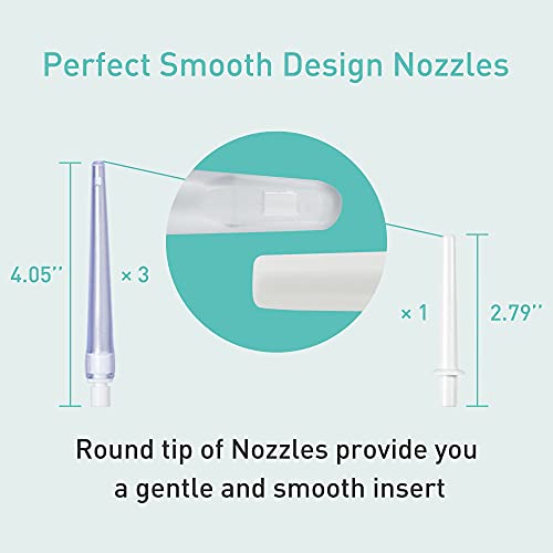 Image of TopQuaFocus 8oz Enema Bulb Kit Anal and Vaginal Douche Bulb for Men Flushing System Enemas Silicone Bulb 4 Replaceable Tips (Blue, 224ml) (Pack of 2)