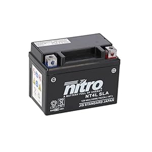 NITRO YTC4L-BS -N- batterijen, zwart