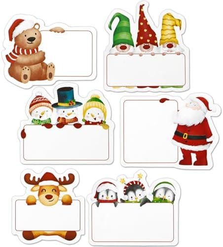 Winlyn 8 Sheets 144 Pcs From Santa Tag Stickers Uganda