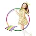 Hula Hoop Fitness Niños, 8 Secciones Aro de Fitness, Hula Hoop Fitness Adolescentes, Aro de Fitness Desmontable, Hula Hoop para Niños, para Fitness, Interior y Exterior(68cm)