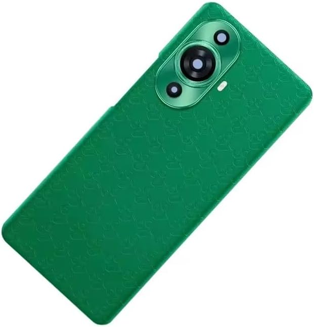 Compatible Rear Glass Back Cover for Huawei nova 11 Ultra – Battery Door Housing Replacement Part (Black)
