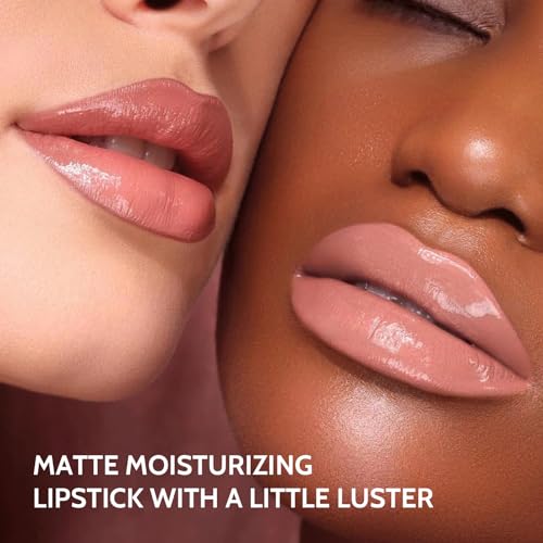 TBeautfave Nude Lipgloss Set, 3PCS Lipstick Set, Moisturizing Lip Gloss Matt Lipsticks Long Lasting Gloss Lip Tint Lip Stain Smooth Lip Plumper, Hydrating For Lip Plumping - Image 4