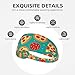 Boys Girls Sports Sweatbands, Multipurpose Long Head Band for Yoga Fitness Shower, Fashion Pepperoni Pizza Art Headwear Head Decor