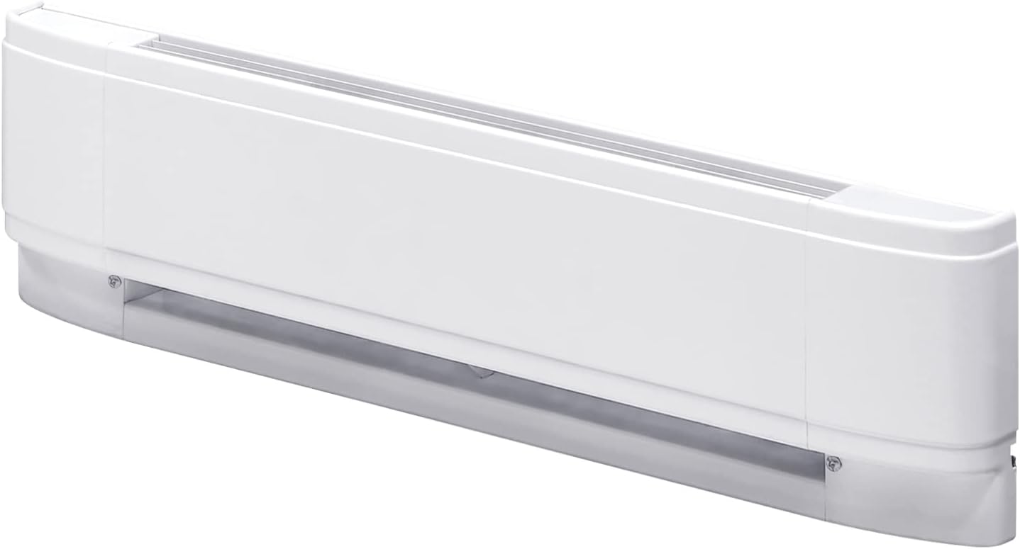 25" Linear Convector Electric Baseboard Heater Model: LC2507W31), 240V, 750W White