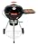 ProQ Charcoal Kettle BBQ Grill with Side Table (Rodeo ST-57), 22" – Charcoal Barbecue Grill - Outdoor Smokers and Grills – BBQ with Smoker
