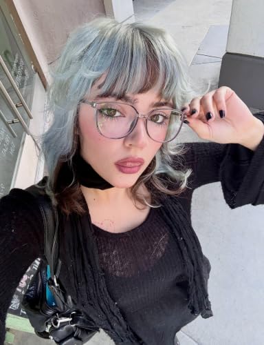 Image of GUDVUE Blue Light Blocking Glasses for Woman /Women Metal Lightweight