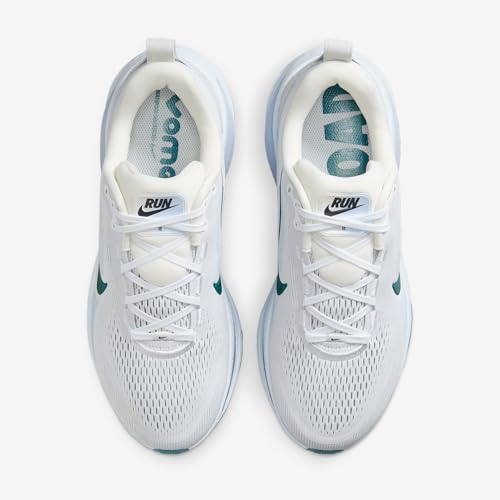 Nike Vomero 18 Women's Road Running Shoes (HM6804-103, Summit White/Blue Tint/Geode Teal)4