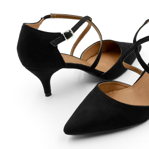 Womens-Court-Shoes-Ankle-Strap-Low-Kitten-Heel-Shoes-Ladies-Comfort-Plus-Large-Size-Wedding-Evening-Party-Classic-Work-Shoes