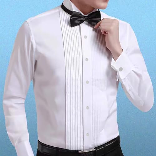 Conjunto de mancuernas y pines para camisa de esmoquin miniatura 4