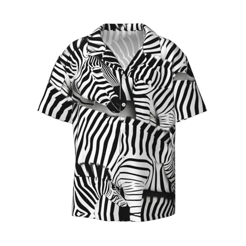 Chemise imprimé zèbre homme pour sublimer un look estival décontracté et chic