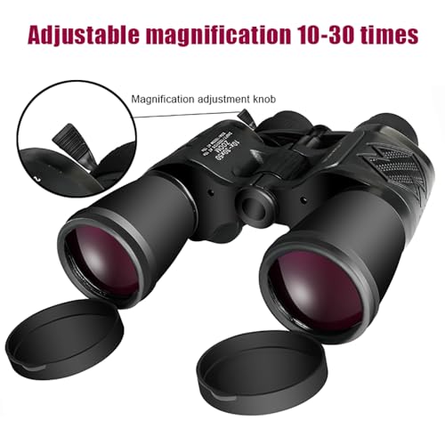Binoculares zoom 10-30x50 HD para caza y astronomía miniatura 6