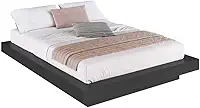 Cama Suspensa Casal Queen Cz1160 140/160cm Grafite - Art In Móveis