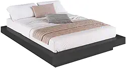 Cama Suspensa Casal Queen Cz1160 140/160cm Grafite - Art In Móveis