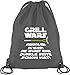 Shirtstreet24 Lustiger Turnbeutel Rucksack Sport Beutel Dunkle Seite Grill Wars Motiv, Größe: onesize,Dunkelgrau
