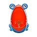 perfeclan Niño Portátil Higiene Portátil Rana Potty Urinal Stand Up Pee Training-blue - Azul, 21 * 16.5 * 30 cm