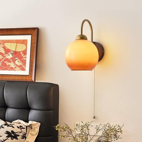 Luces de tocador de dormitorio con interruptor de cadena para un control cómodo y directo 3