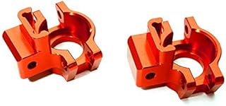 Integy RC Model Hop-ups C28581RED Billet Machined Rear Axle Hubs for Traxxas 1/7 Unlimited Desert Racer