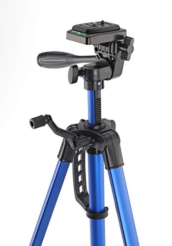 Image of Simpex Camera Tripod 6633 with Mobile Holder Bracket for Smartphones, DSLR and Cameras (Blue)