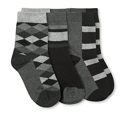 Jefferies Socks Boys Fashion Crew Socks 6 Pair Pack4