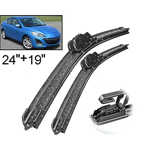 Amazon.co.jp: ワイパーフロントワイパーブレード、マツダ3用Mazda3 BL 