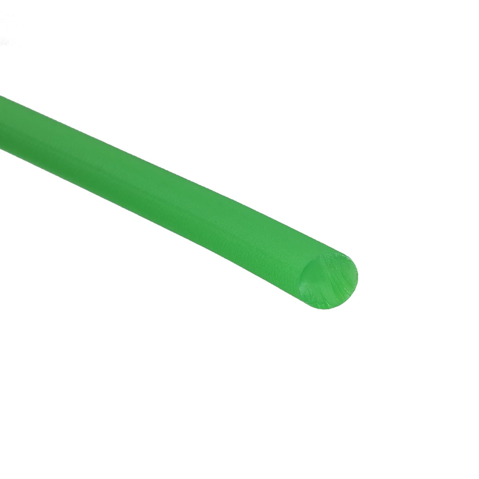 Correa Redonda de Uretano de Alto Rendimiento 1m x 6mm Correa de Transmisión de PU Verde
