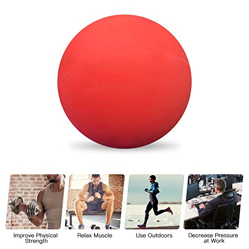 Bolas de terapia, Andoer Conjunto de bolas de massagem Conjunto de bolas de amendoim para tratamento