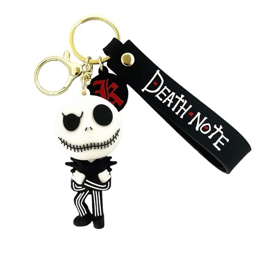 Image of MALKIN Death Note Silicone 3D Keychain | Anime Merch | Rubber Keychains