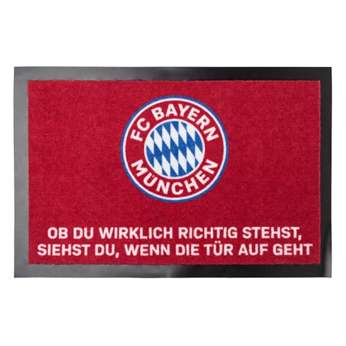 FC Bayern München Fußmatte | Schmutzfangmatte | Fußabstreifer | Spruch