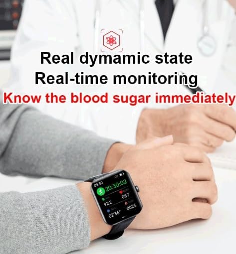 Miniatura 3 de Sherum TrackPro 2.0 - Reloj inteligente para hombres y mujeres, monitor de frecuencia cardíaca 247 con alertas, verificación rápida de 10 segundos,