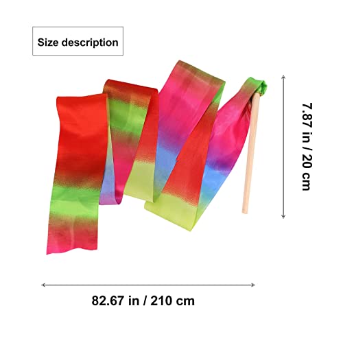 1Pc Gymnastiek Lint Draagbare Kleurrijke Duurzame Dans Streamer (Color : 1) - Image 6