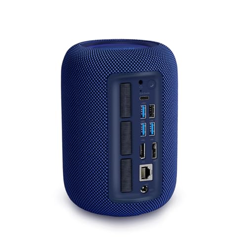 【Mini PC da gioco all-in-one con doppio altoparlante stereo integrato】Say goodbye to 