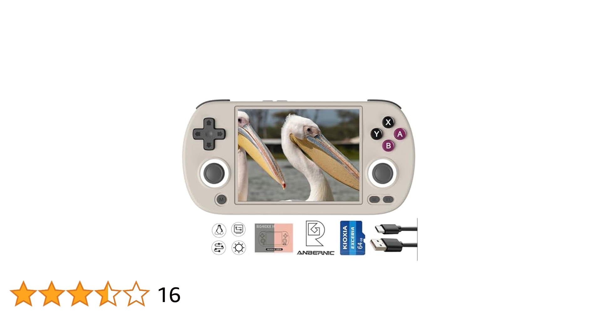 Amazon | ANBERNIC RG40XXH ポータブルゲーム機 5G WiFi 4.2