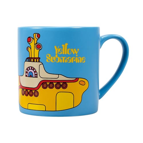 Half Moon Bay Tasse à café The Beatles Yellow Submarine | Tasse à thé et tasse pour papa | Cadeaux Beatles et The Beatles pour homme | Tasses à thé Beatles | Tasse fantaisie | Cadeau d’anniversaire - Les Beatles, Paul McCartney, John Lennon, RIngo Starr, George Harrison Half Moon Bay Tasse à café The Beatles Yellow Submarine | Tasse à thé et tasse pour papa | Cadeaux Beatles et The Beatles pour homme | Tasses à thé Beatles | Tasse fantaisie | Cadeau d'anniversaire