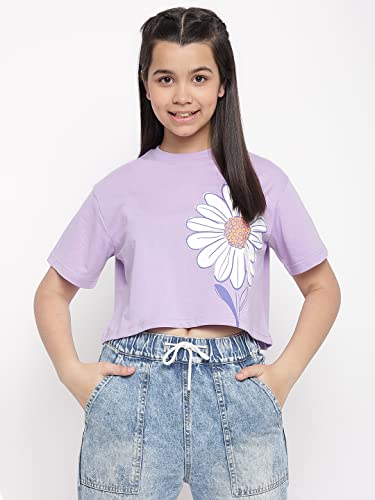 Image of Li'l Tomatoes Girls T-Shirt|Cotton|Relaxed Fit