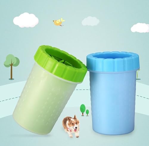Copo Portátil para Limpeza Das Patas Do Seu Pet,Limpeza Profunda,Macio E Confortável,Silicone Macio