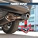 smilfuy 2PCS Devil Heart Handle Ring, Rear Bumper Warning Grab Handles Ring for Cars, Car Handle Strap Drift Charm, Auto Interior Exterior Decoration, Suitable for Car Bus Subway (Red)