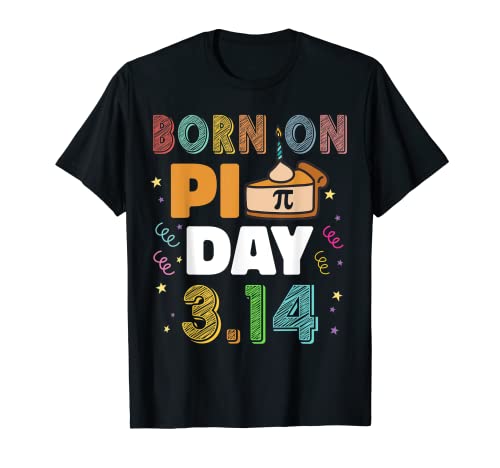 Buon Pi Day Compleanno 3.14 Nato il Pi Day 14 Marzo Maglietta