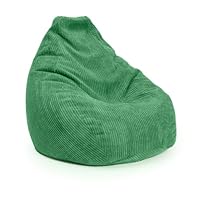 XL poef Melva van corduroy, B 116 x D 42 cm