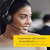 Jabra Evolve2 65 Wireless PC Headset – Noise Cancelling, Ottimizzato per Microsoft Teams, USB-A dongle, Nero, Stereo