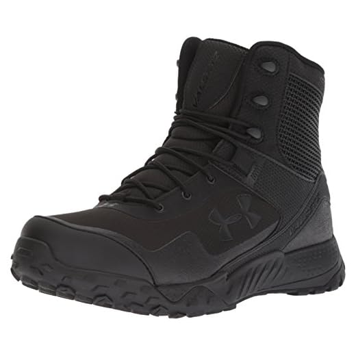 Under Armour UA Valsetz RTS 1.5 4E, Zapatillas de Senderismo para Hombre, Negro (Black/Black/Black (001) 001), 43 EU
