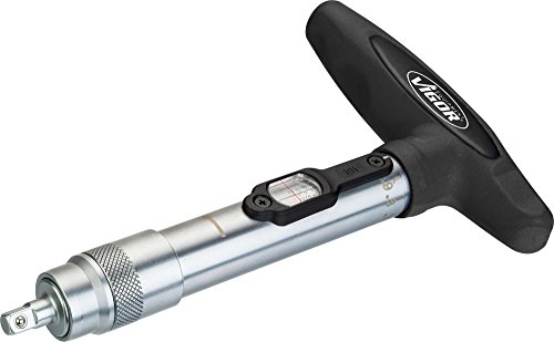 Vigor T Mango de destornillador dinamométrica ∙ cuadrado 6, 3 mm (1/4 pulgadas) ∙ Longitud total: 190 mm ∙ Nm min Max: 2 – 10, 1 pieza, v4431 – 1