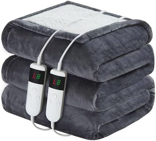 DANENOSA Electric Heated Blanket Queen Size 84
