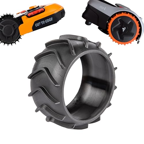 ROBO CLAWS Protector de rueda para robot cortacésped XL – Revestimiento para Worx Landroid, Segway Navimov Accesorios para modelos S300 M500 M700 L800 L1000 (Plus) i105E i108E, ampliación de rueda a
